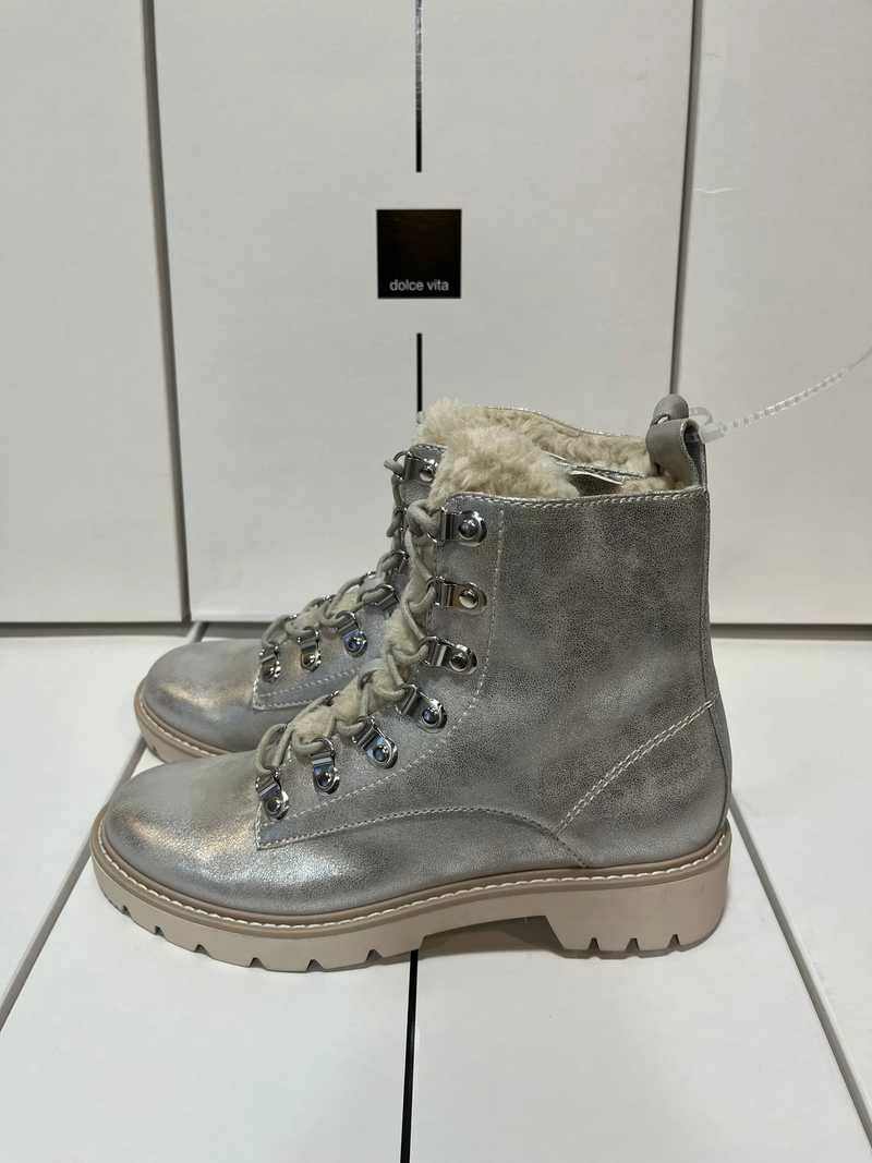 Recurate PUCK BOOTIES SILVER STELLA Re:vita RESALE