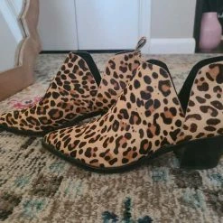 Recurate SONNI BOOTIES DARK LEOPARD Re:vita RESALE