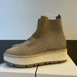 Recurate TREVOR BOOTS SMOKE SUEDE Re:vita RESALE