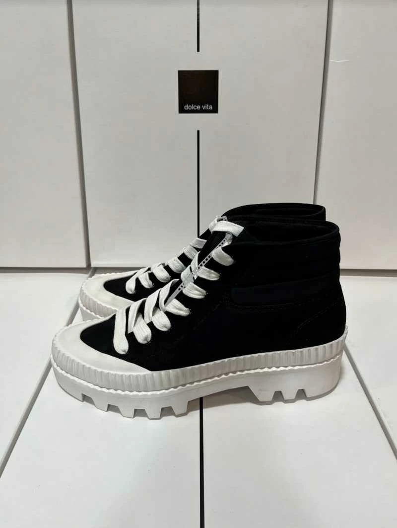 Recurate OCIANA SNEAKERS BLACK NUBUCK Re:vita RESALE