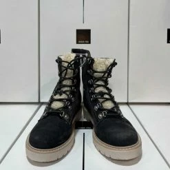 Recurate PUCK BOOTIES ANTHRACITE SUEDE Re:vita RESALE