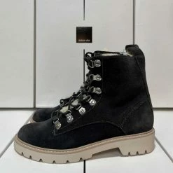 Recurate PUCK BOOTIES ANTHRACITE SUEDE Re:vita RESALE