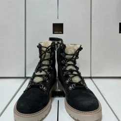 Recurate PUCK BOOTIES ANTHRACITE SUEDE Re:vita RESALE