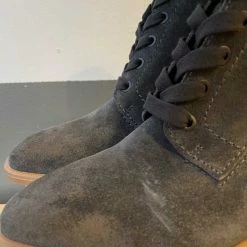 Recurate IDEN BOOTIES ANTHRACITE SUEDE Re:vita RESALE