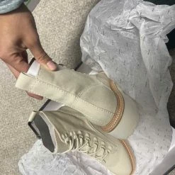 Recurate WHITNY BOOTS SANDSTONE CANVAS Re:vita