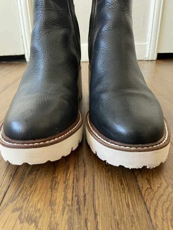 Recurate RESALE HUEY BOOTIES BLACK Re:vita