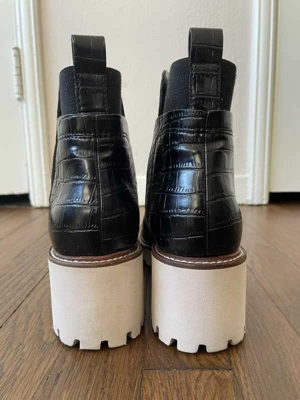 Recurate RESALE HUEY BOOTIES BLACK Re:vita