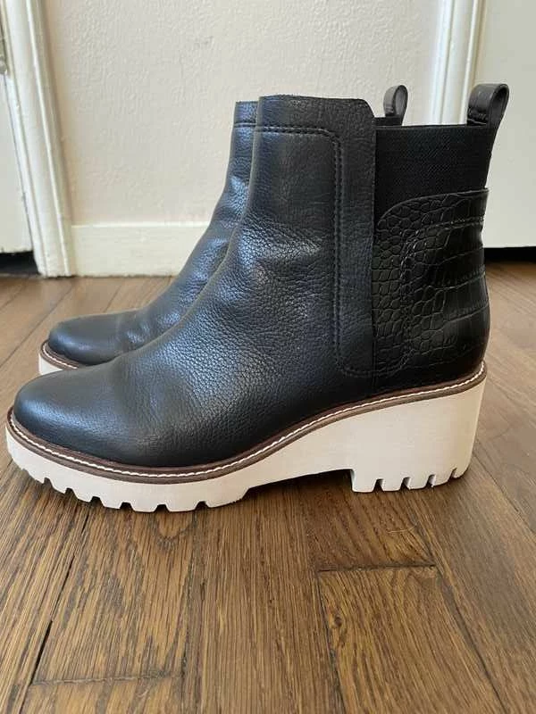 Recurate RESALE HUEY BOOTIES BLACK Re:vita