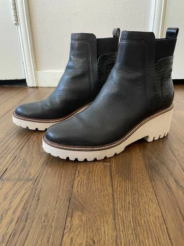 Recurate RESALE HUEY BOOTIES BLACK Re:vita