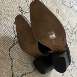 Recurate SILMA BOOTIES BLACK LEATHER Re:vita