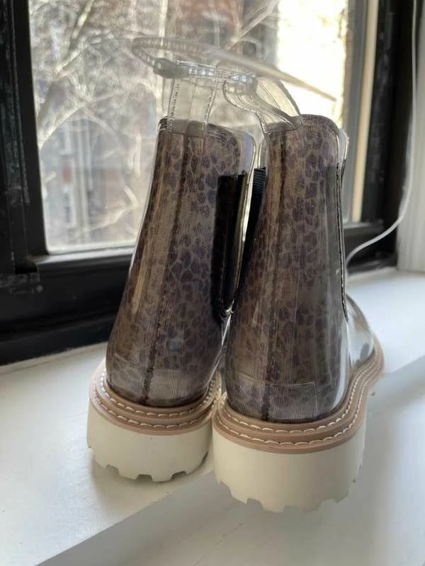 Recurate RESALE STORMY RAINBOOTS DK LEOPARD PATENT STELLA Re:vita