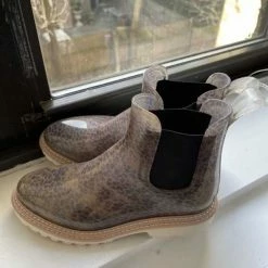 Recurate RESALE STORMY RAINBOOTS DK LEOPARD PATENT STELLA Re:vita