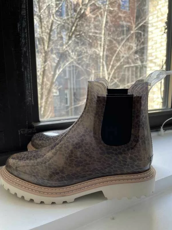 Recurate RESALE STORMY RAINBOOTS DK LEOPARD PATENT STELLA Re:vita