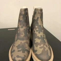 Recurate HUEY BOOTIES IN CAMO CANVAS - Re:vita