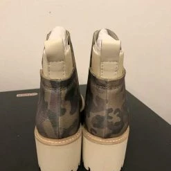 Recurate HUEY BOOTIES IN CAMO CANVAS - Re:vita