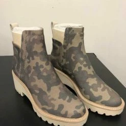 Recurate HUEY BOOTIES IN CAMO CANVAS - Re:vita