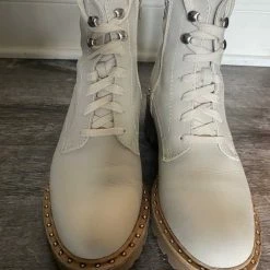 Recurate HINTO BOOTS IVORY LEATHER Re:vita