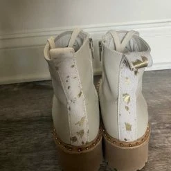 Recurate HINTO BOOTS IVORY LEATHER Re:vita