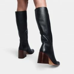 DOLCEVITA TAMORA BOOTS BLACK LEATHER