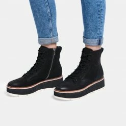 DOLCEVITA TIG BOOTS BLACK NUBUCK