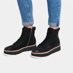 Recurate RESALE TIG BOOTS BLACK NUBUCK Re:vita