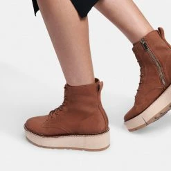 DOLCEVITA TIG BOOTS DK BROWN NUBUCK