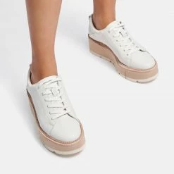 Recurate TOYAH SNEAKERS WHITE LEATHER Re:vita