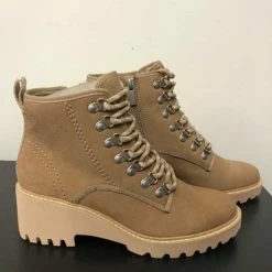 Recurate HUEY HIKER BOOTS MUSHROOM NUBUCK Re:vita RESALE