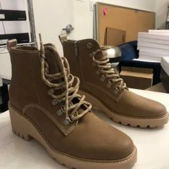 Recurate HUEY HIKER BOOTS MUSHROOM NUBUCK Re:vita RESALE