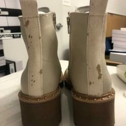 Recurate HINTO BOOTS IVORY LEATHER Re:vita