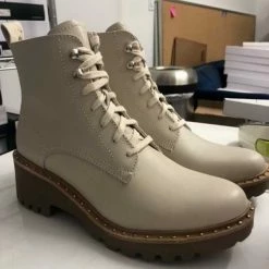 Recurate HINTO BOOTS IVORY LEATHER Re:vita