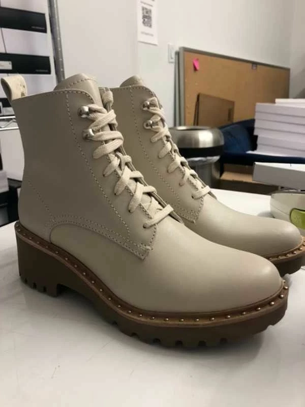 Recurate HINTO BOOTS IVORY LEATHER Re:vita