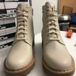 Recurate HINTO BOOTS IVORY LEATHER Re:vita
