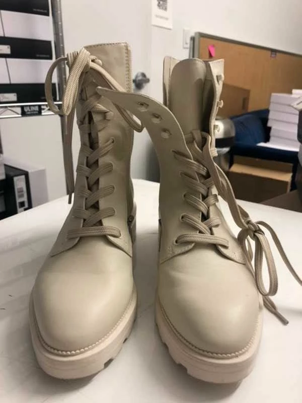 Recurate CLEAR LOTTIE BOOTS DUNE SUEDE