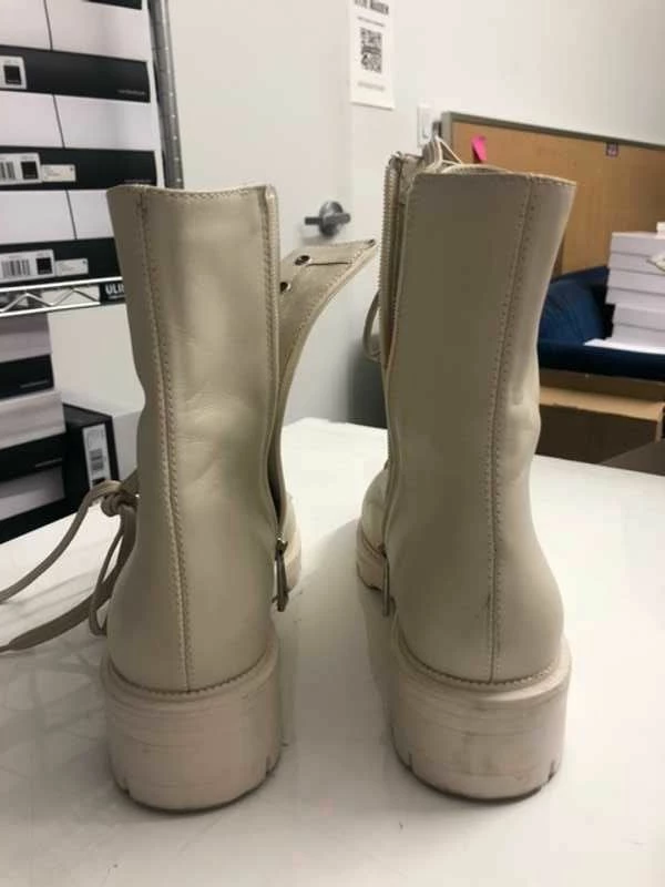 Recurate CLEAR LOTTIE BOOTS DUNE SUEDE