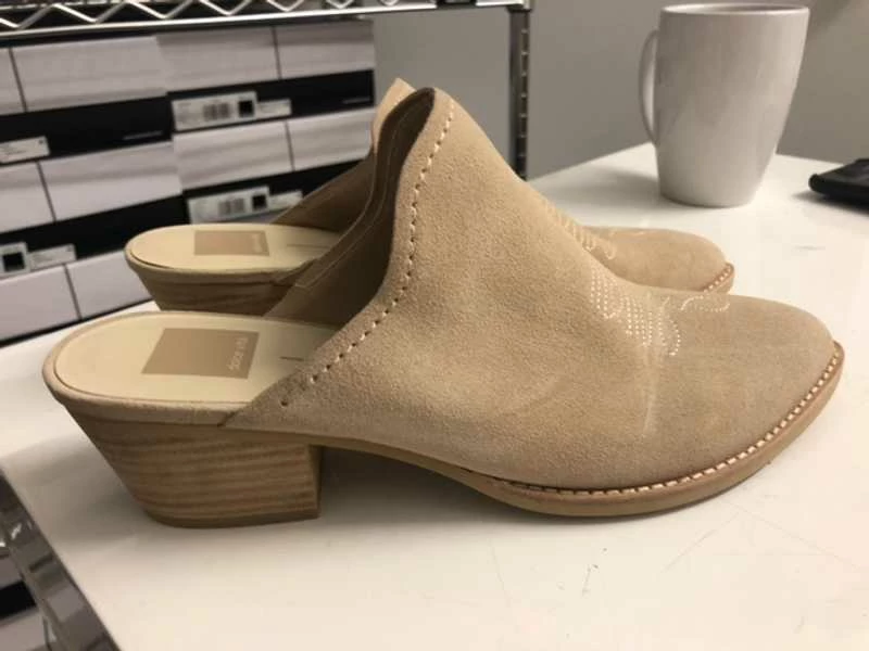Recurate SHILOH MULES DUNE SUEDE - Re:vita RESALE