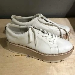 Recurate TOYAH SNEAKERS WHITE LEATHER Re:vita