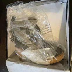 Recurate CELIDA BOOTS OLIVE MULTI NYLON Re:vita RESALE