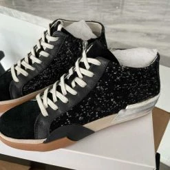 Recurate RESALE ZOEL SNEAKERS BLACK SPOTTED CALF HAIR Re:vita