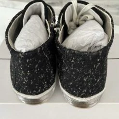 Recurate RESALE ZOEL SNEAKERS BLACK SPOTTED CALF HAIR Re:vita