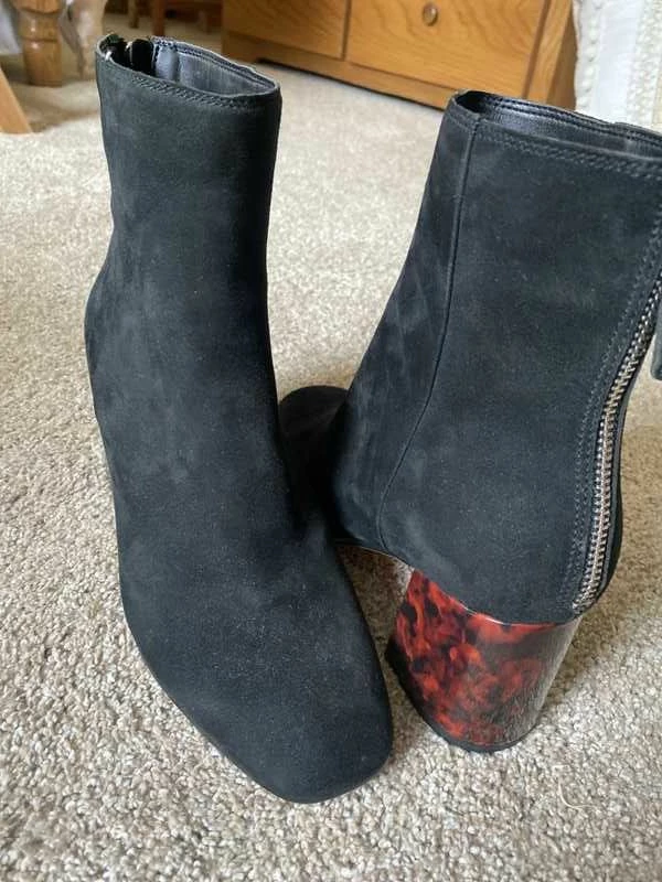 Recurate VIDAL BOOTIES IN ONYX - Re:vita