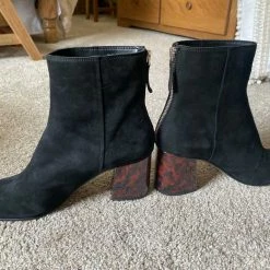 Recurate VIDAL BOOTIES IN ONYX - Re:vita