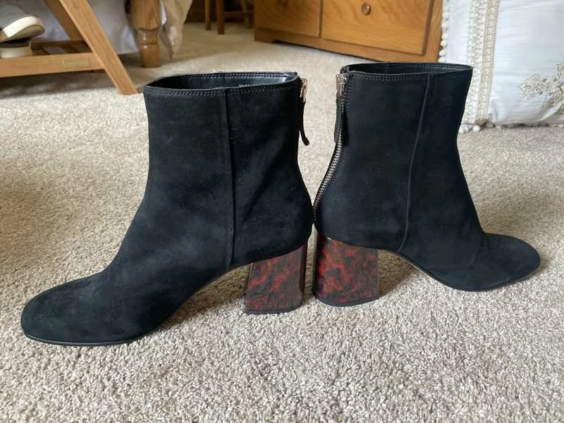 Recurate VIDAL BOOTIES IN ONYX - Re:vita