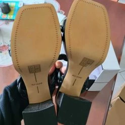 Recurate RESALE ASHBY HEELS IN BLACK STELLA - Re:vita