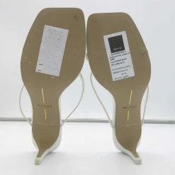 Recurate KAYDEN HEELS WHITE LEATHER - Re:vita