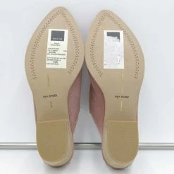 Recurate RESALE SHILOH MULES BLUSH SUEDE - Re:vita