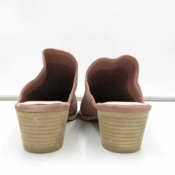 Recurate RESALE SHILOH MULES BLUSH SUEDE - Re:vita