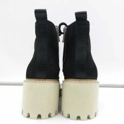 Recurate RESALE HUEY HIKER BOOTS BLACK NUBUCK - Re:vita