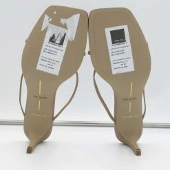 Recurate KAYDEN HEELS CAFE LEATHER - Re:vita