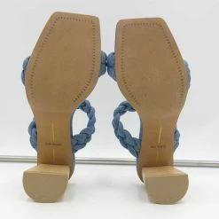 Recurate PAILY HEELS DK BLUE DENIM - Re:vita RESALE